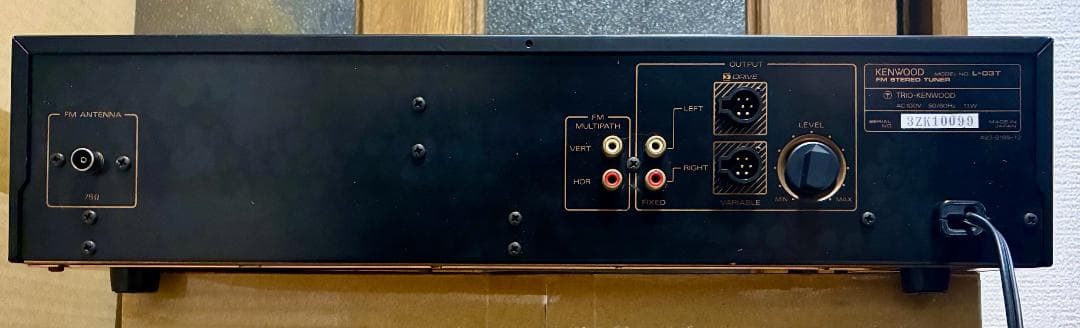 【調整済・美品】L-03T　KENWOOD　定価132,000円　約７割引