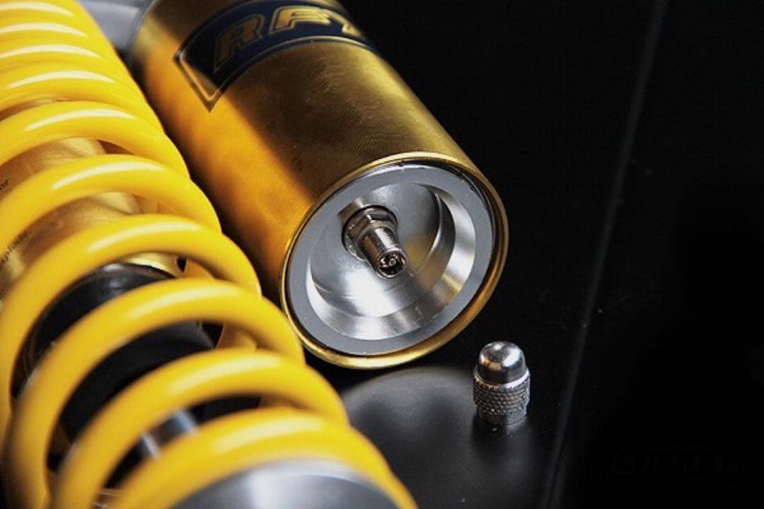 【604】 リア サスペンション 320mm 黒 タンク別体 調整可能 新品