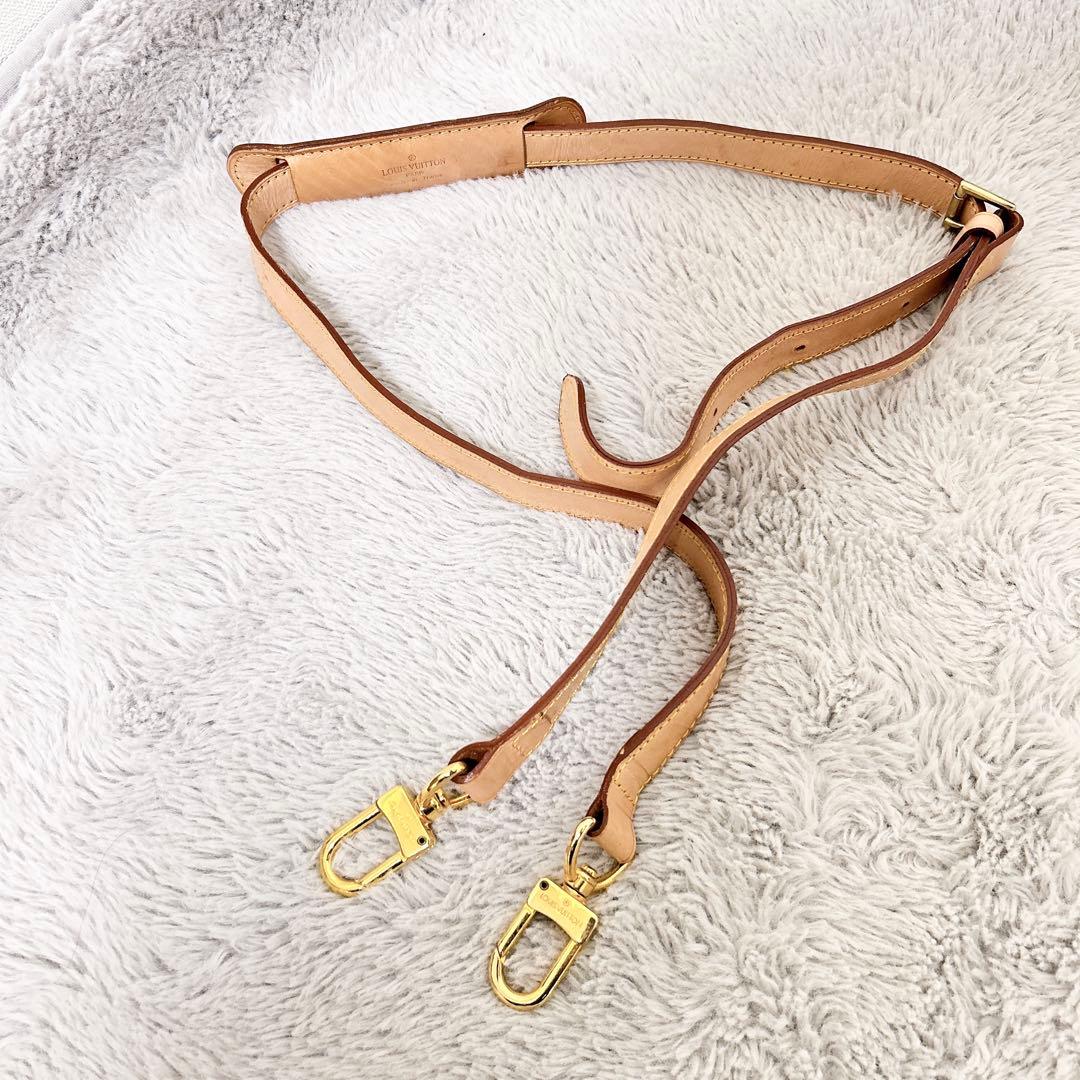【LOUIS VUITTON】 ルイヴィトン ショルダーストラップ ヌメ革