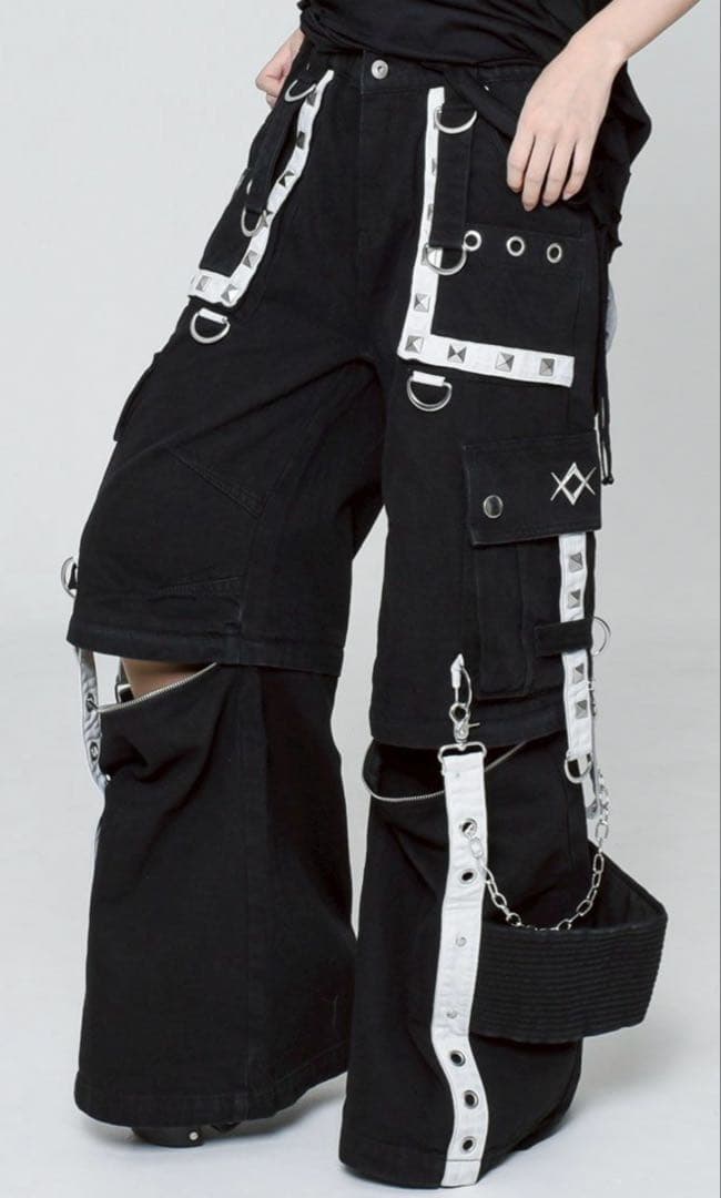 REFLEM【レフレム】2WAYセパレートデニムカーゴパンツ