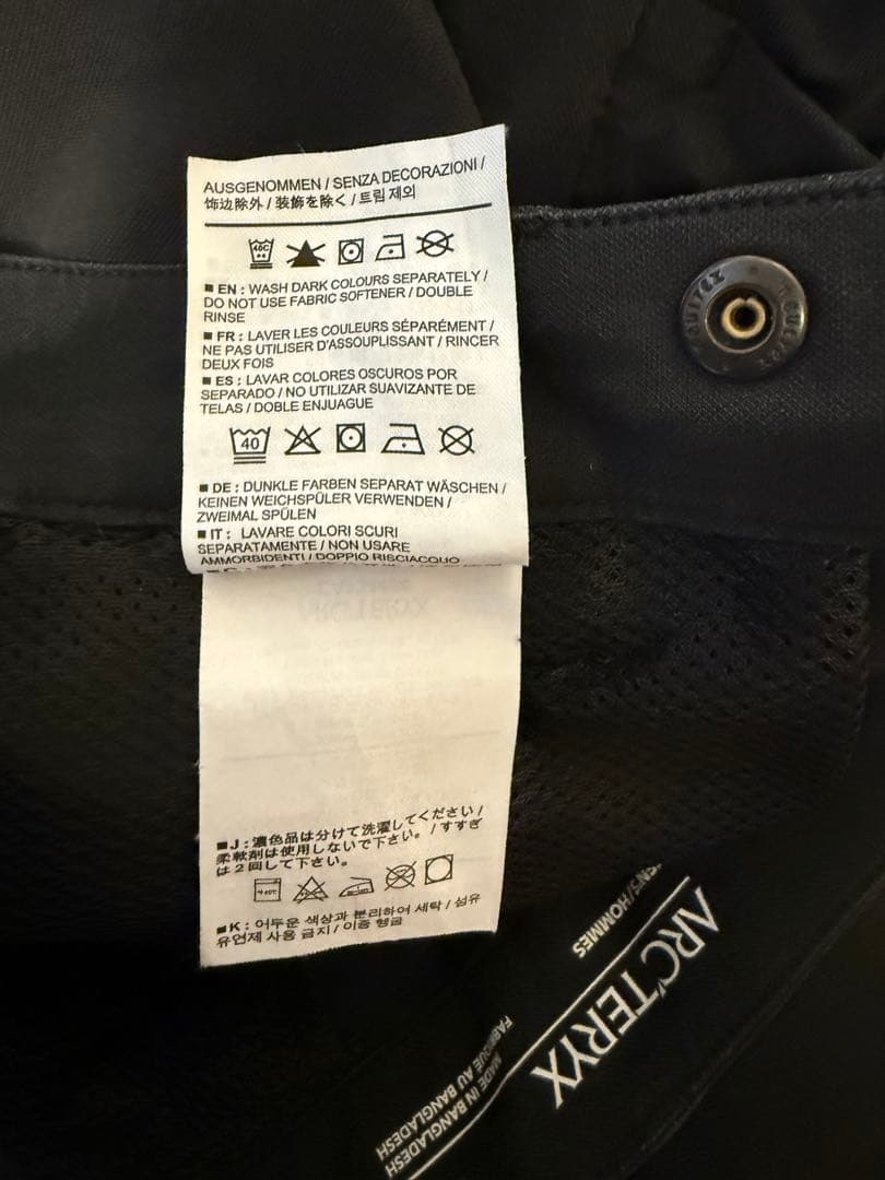 y*i様 【廃盤】アークテリクス アトリン チノパンツ 30 黒 オフィスカジュ