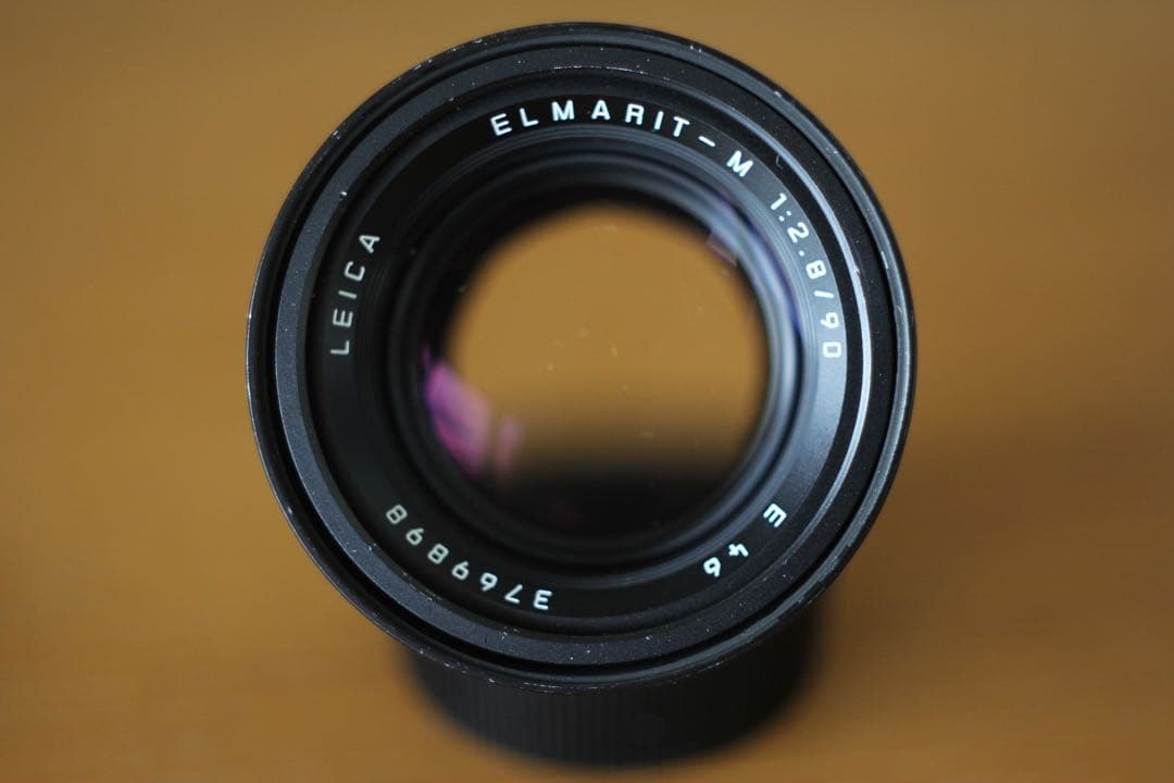 【美品】Leica Elmarit-M 90mm f2.8 組み込みフード