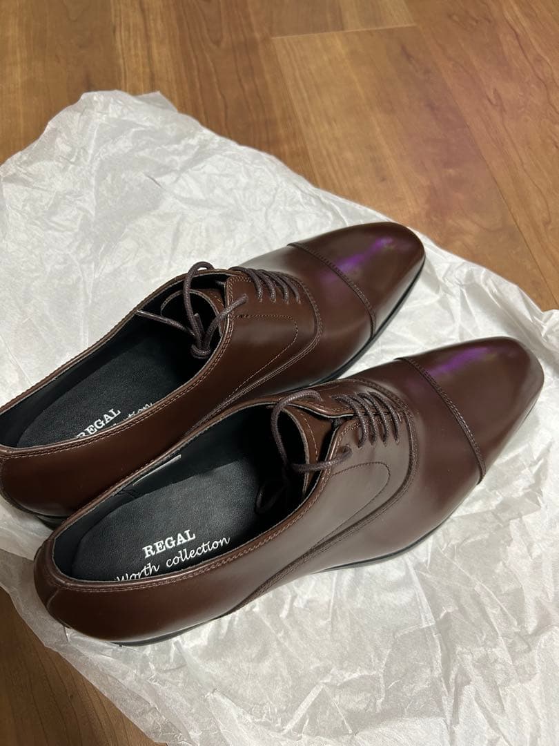 REGAL Worth Collection ブラウン 25.5 EEE