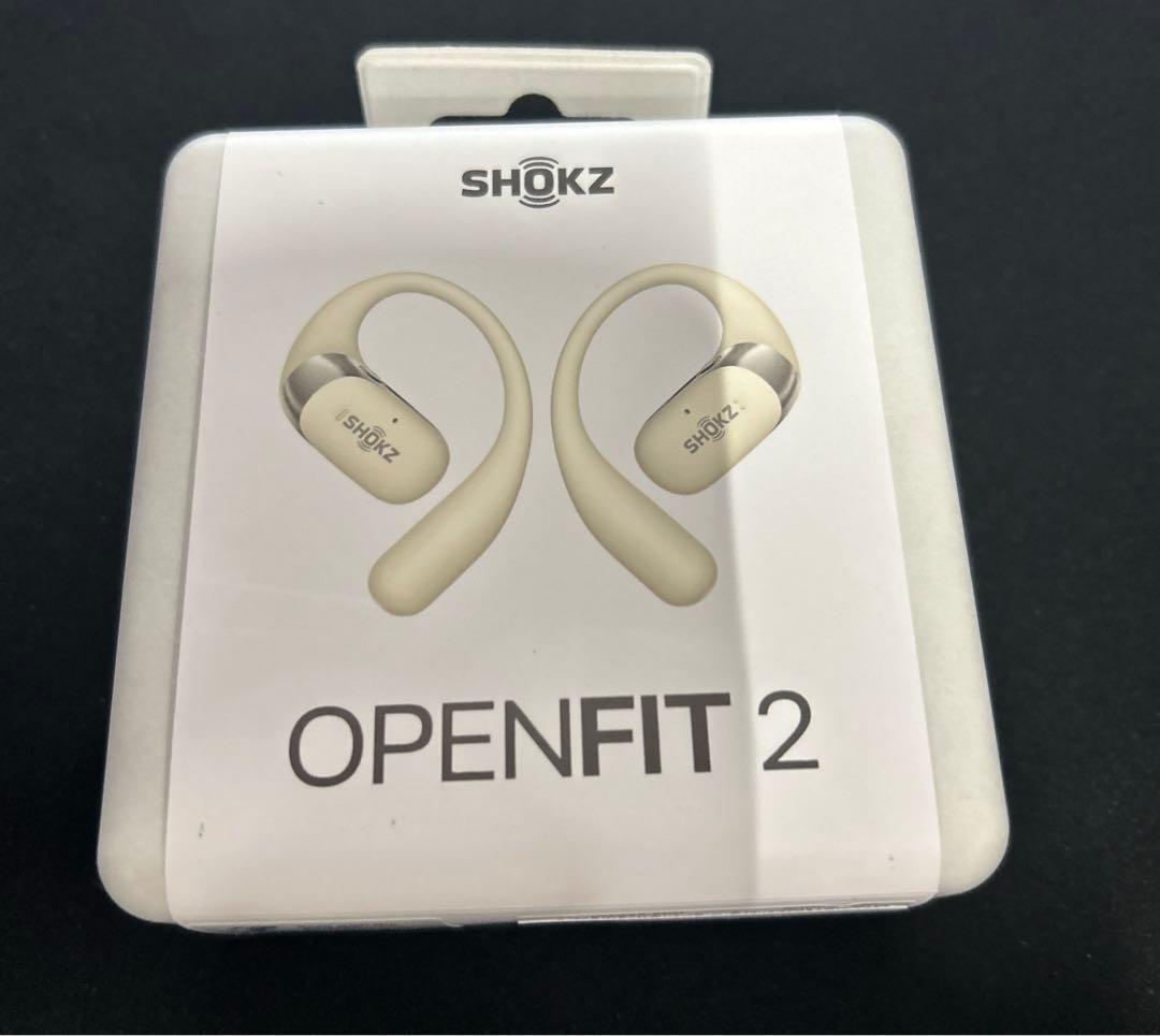 新品　Shokz OpenFit 2 オープンイヤーヘッドホン ベージュ