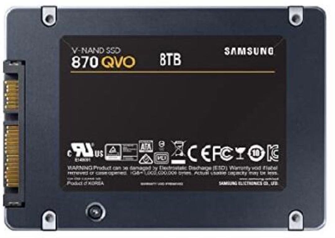 (2/7出品終了)新品未開封　Samsung 870 QVO 8TB SSD