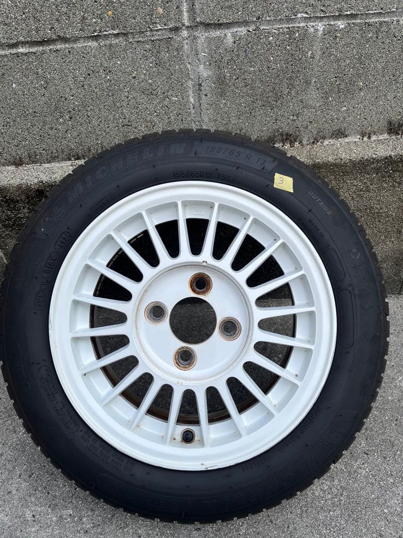 MICHELIN 13インチ、5.5j+38ホイールセット
