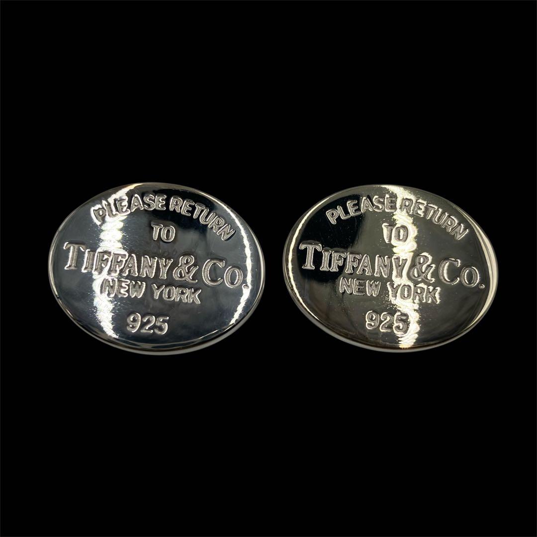【美品】ティファニー リターントゥ カフス カフリンクス SV925 ロゴ刻印