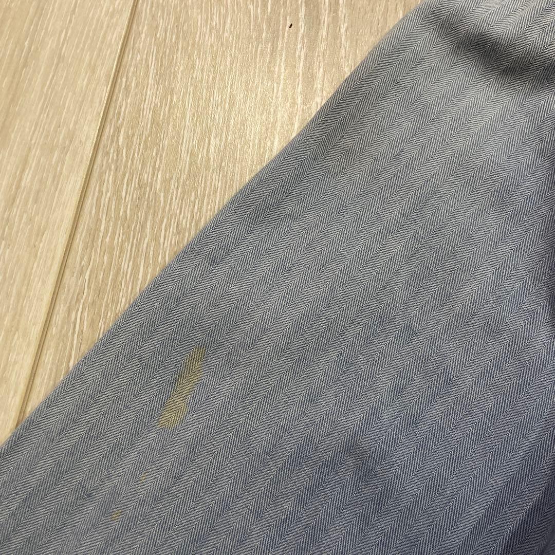 70s ユーロ HBT ワークジャケット ヘリンボーン フレンチ カバーオール