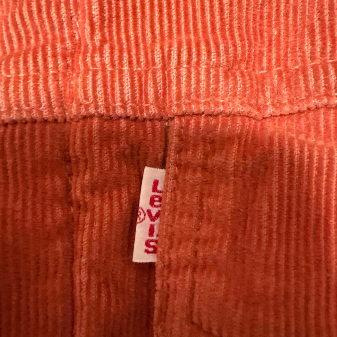 リーバイス　コーデュロイジャケット　オレンジ　70652-1579 サイズ　L