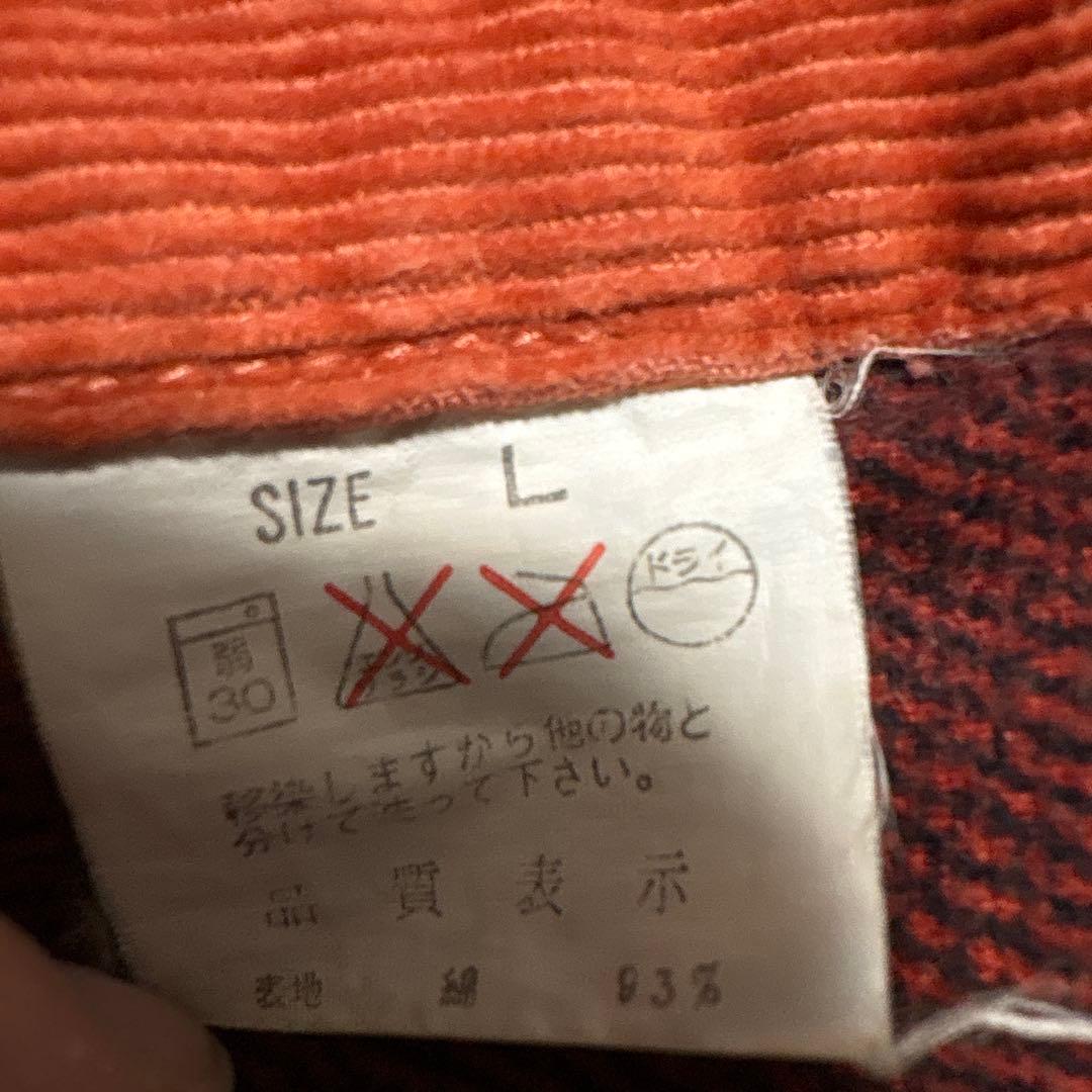 リーバイス　コーデュロイジャケット　オレンジ　70652-1579 サイズ　L