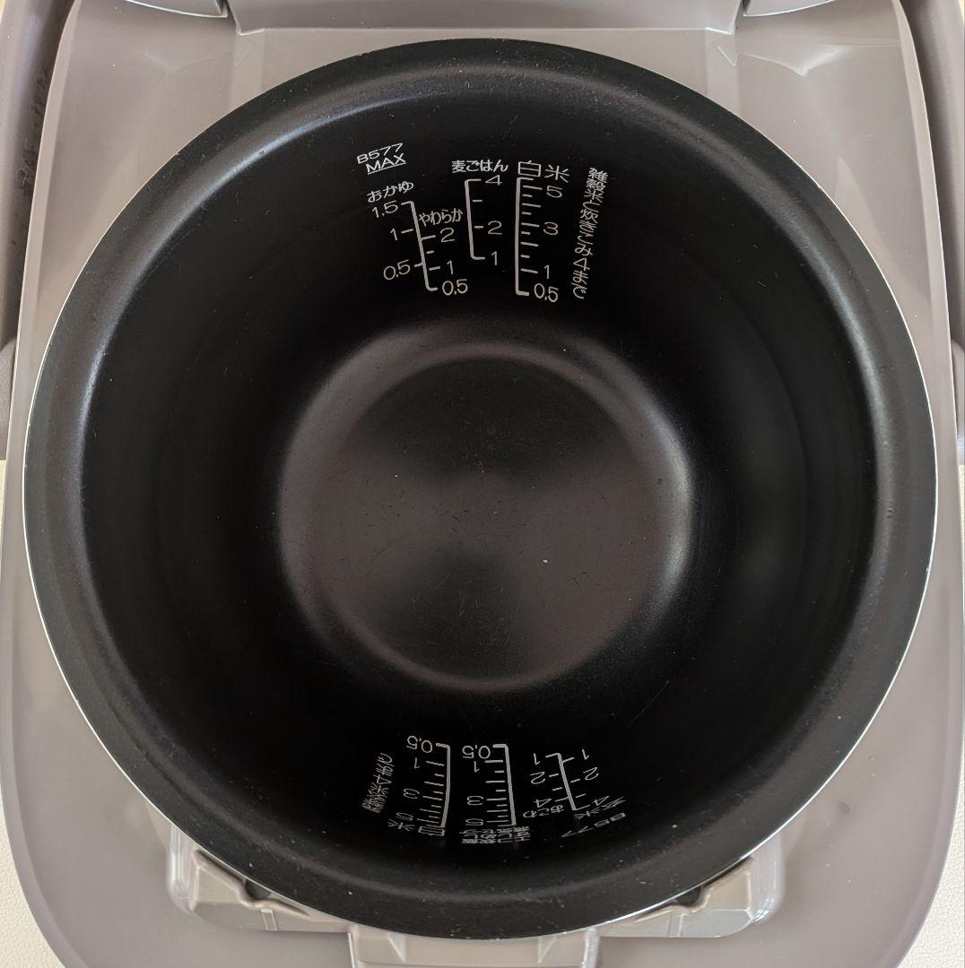 象印 圧力IH炊飯器 NW-PT10 炎舞炊き 豪炎かまど釜 5.5合炊き