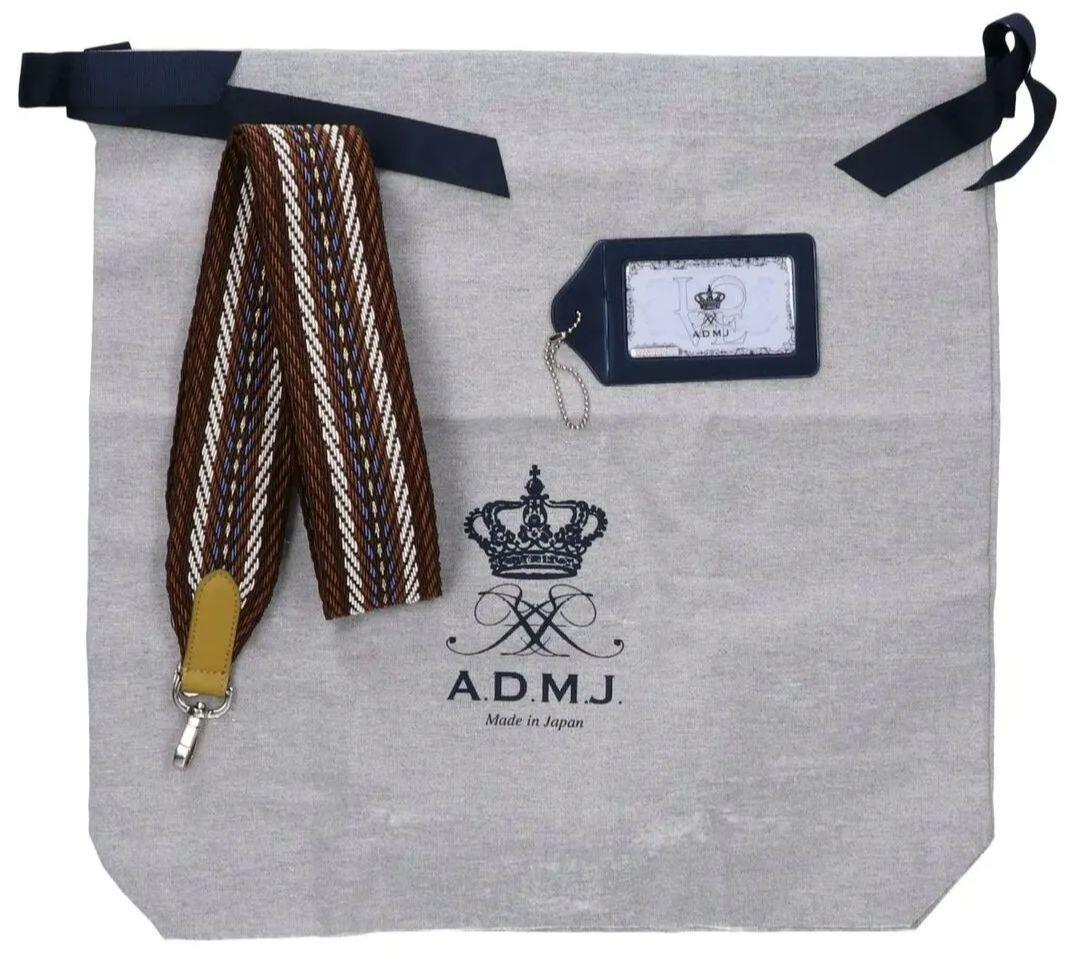 A.D.M.J. がま口ショルダーバッグ マスタード