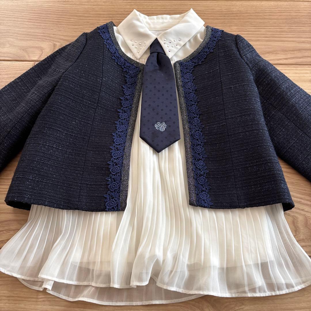 アナスイミニ　フォーマルセット　130cm 卒園式　入学式　発表会など