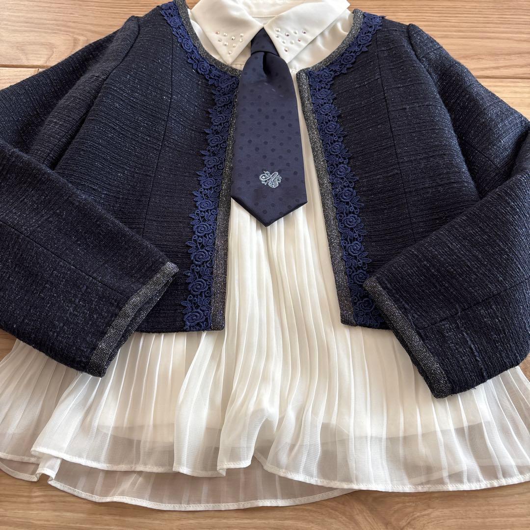 アナスイミニ　フォーマルセット　130cm 卒園式　入学式　発表会など