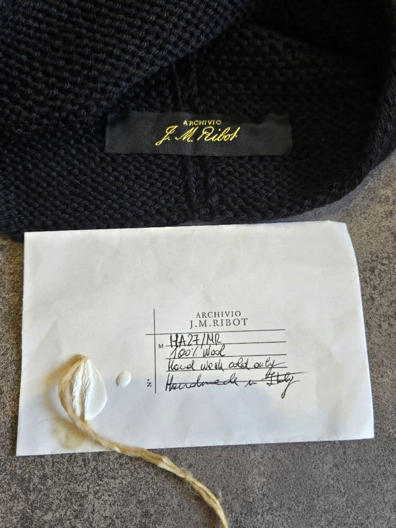 archivio j.m.ribot ニットベレー帽 アルキビオ