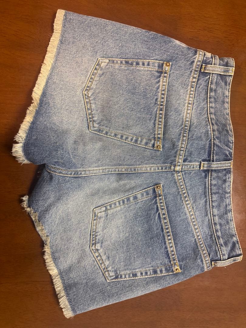 【美品】LOUIS VUITTON ルイヴィトン デニムショートパンツ 34