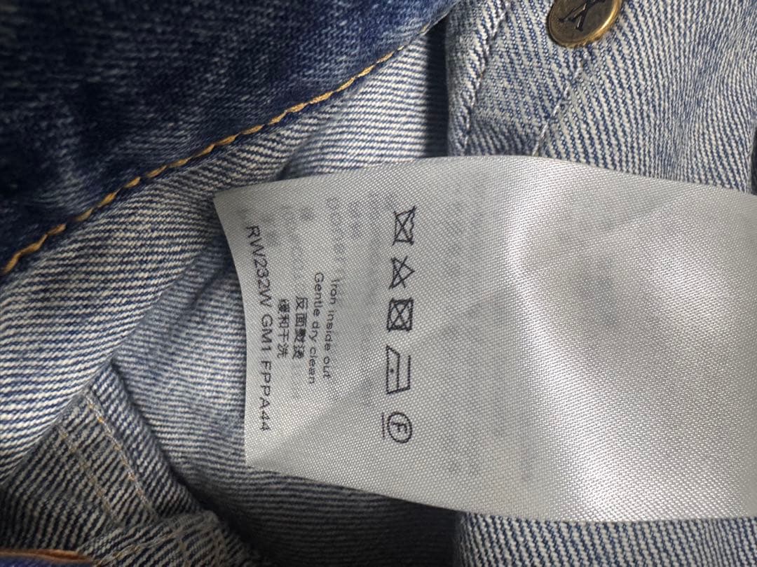 【美品】LOUIS VUITTON ルイヴィトン デニムショートパンツ 34