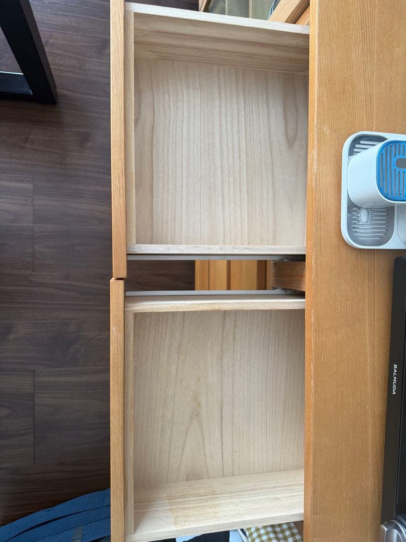 無印良品　木製4段チェスト