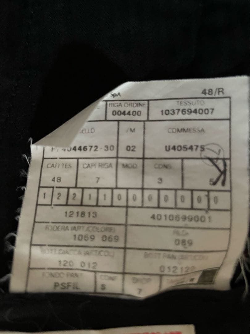 ARMANI アルマーニ　ブラック　ストライプ　スーツ　上下セットアップ