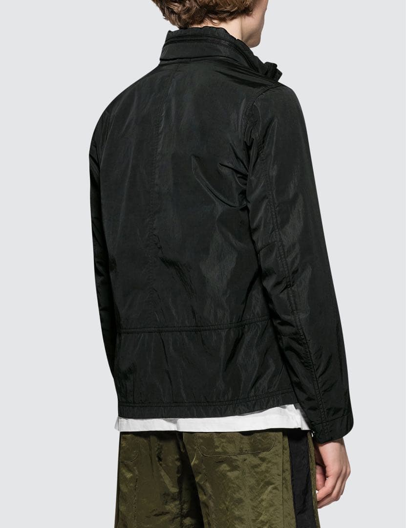 ジャケット・アウター stone /Nylon l flock jacket/M