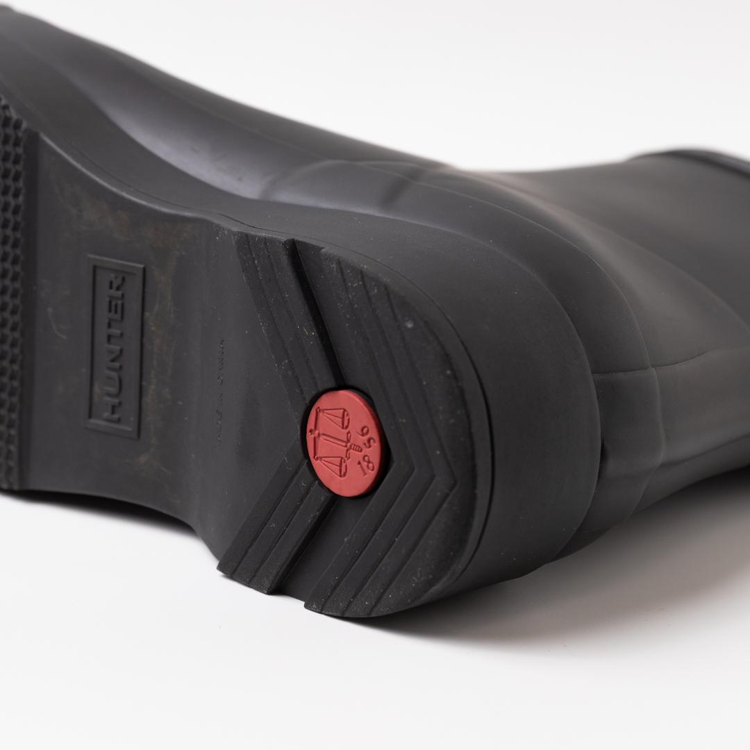 HUNTER オリジナル プレイブーツ ショート メンズ 27cm 黒