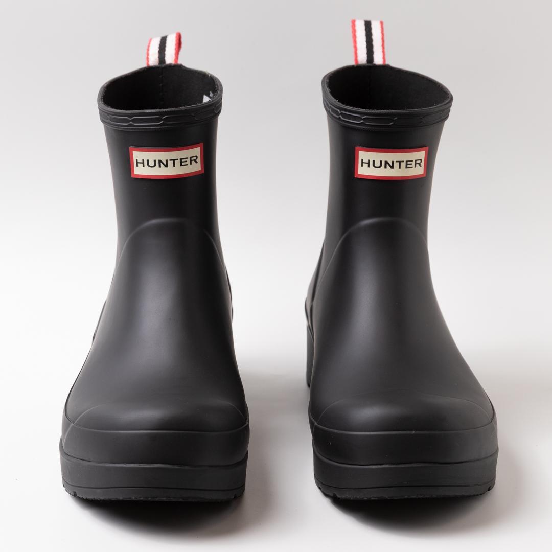 HUNTER オリジナル プレイブーツ ショート メンズ 27cm 黒