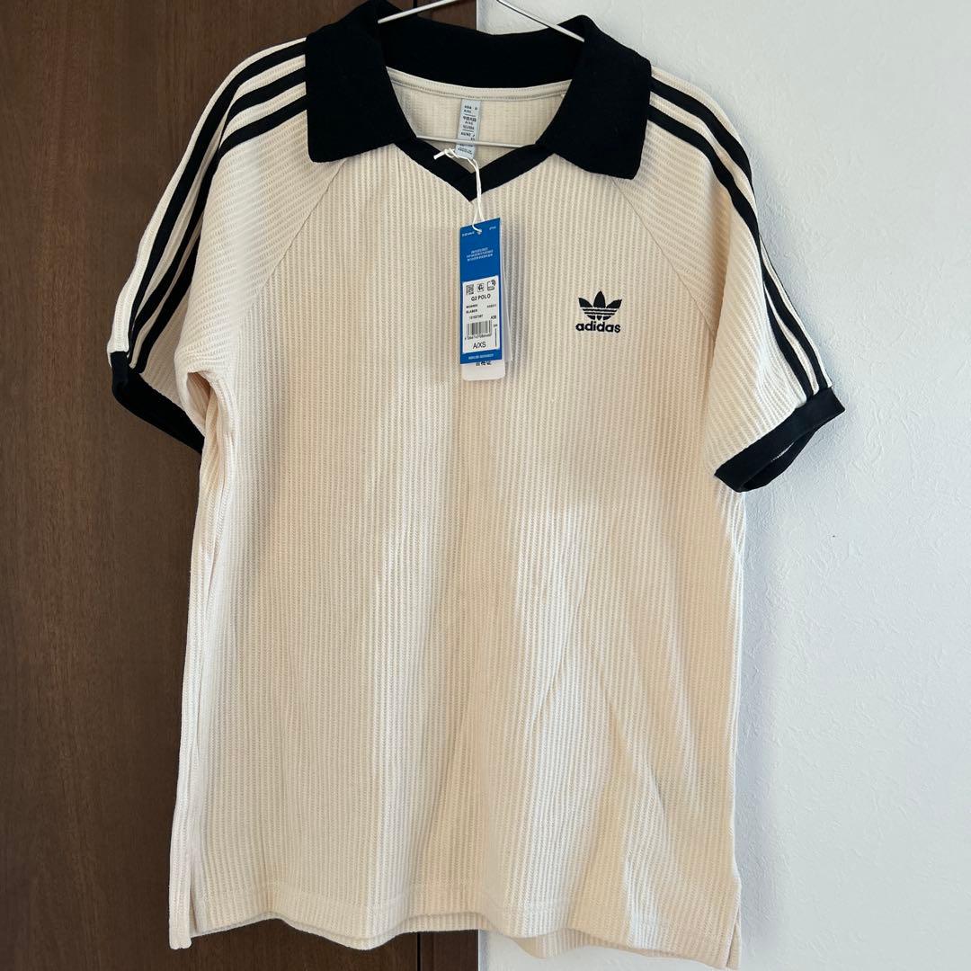 adidas ワッフルポロシャツ