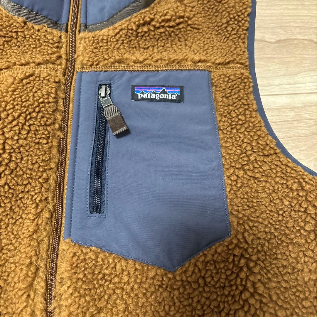 未使用新品　パタゴニア クラッシックレトロＸ ベスト ブラウン 23048 S