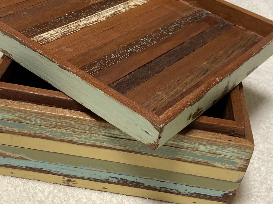 【ヴィンテージ】古材を使ったアンティークケース