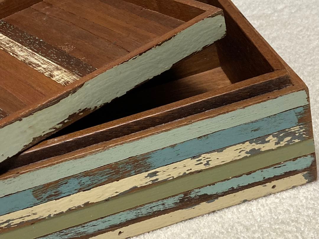 【ヴィンテージ】古材を使ったアンティークケース