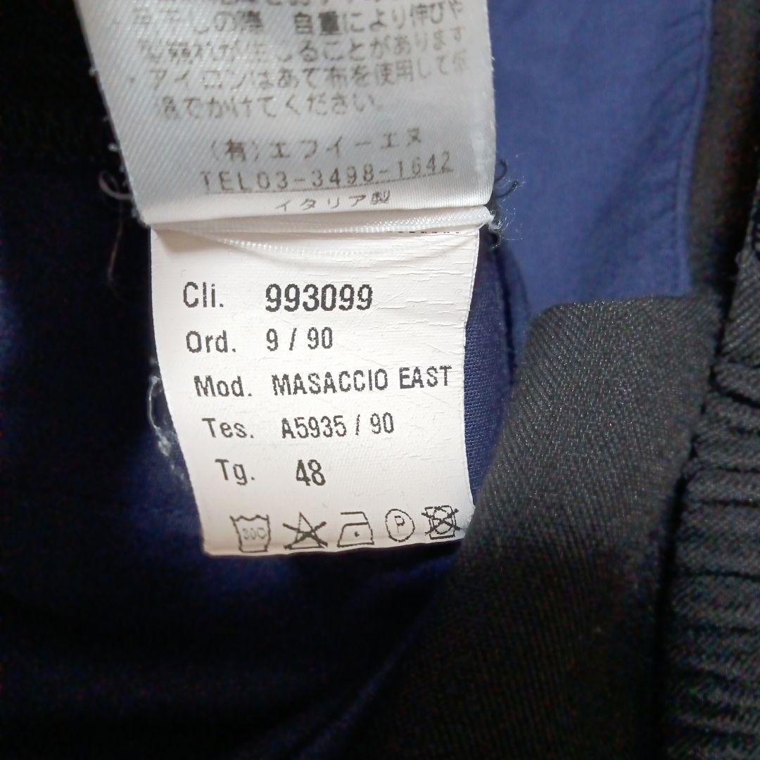 伊製 ジャブスアルキヴィオ 永久クリース スラックス イージーパンツ