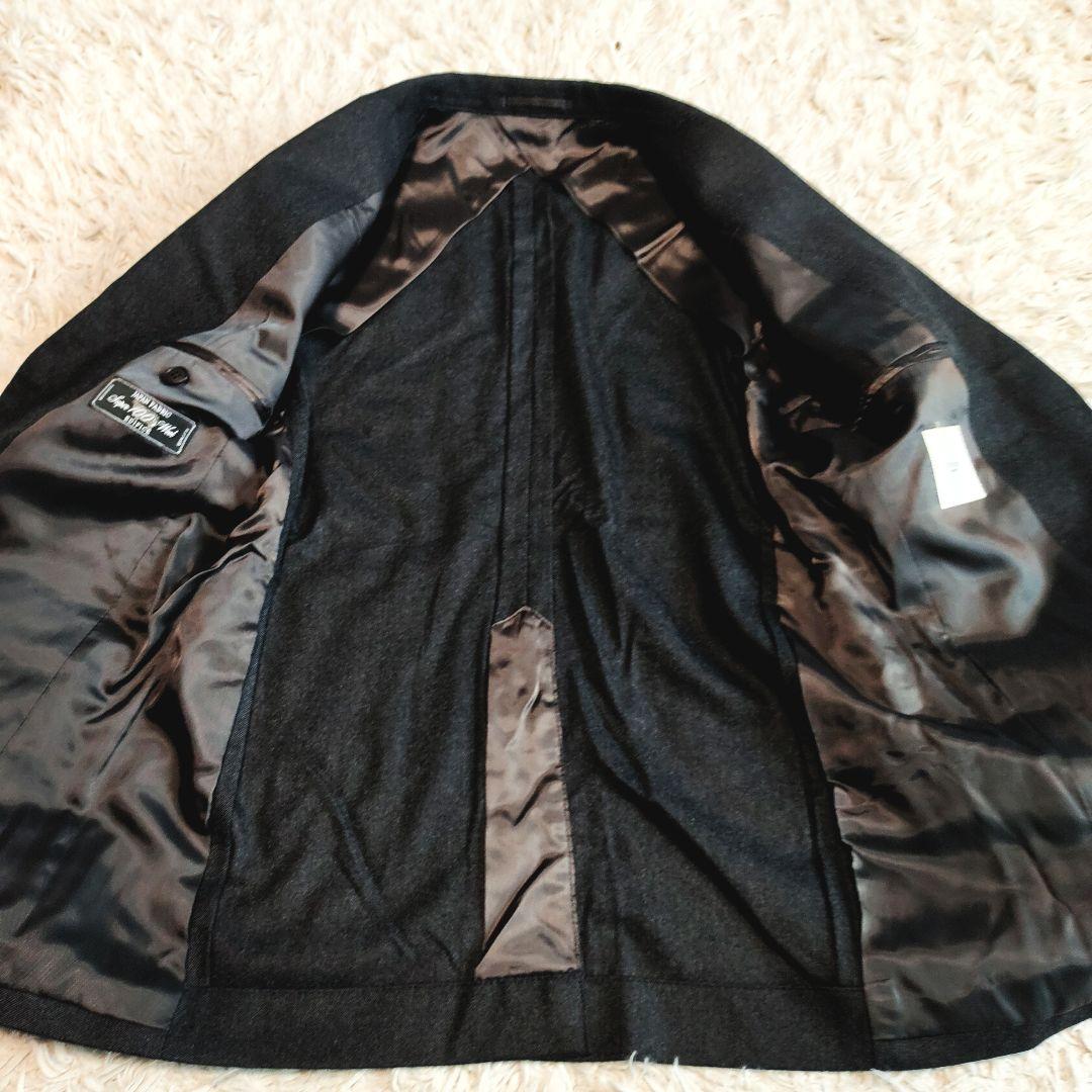 EDIFICE セットアップ スーツ ウール Super100 ダークグレー