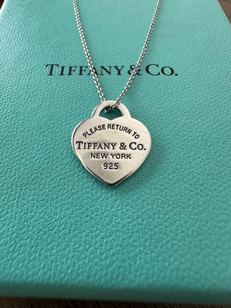 ティファニー リターントゥ ネックレス ハート925 シルバ