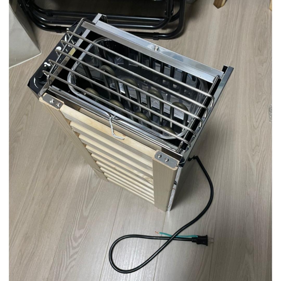 電気サウナストーブ サウナストーン付 お家でサウナ 家庭用サウナ 自宅サウナ