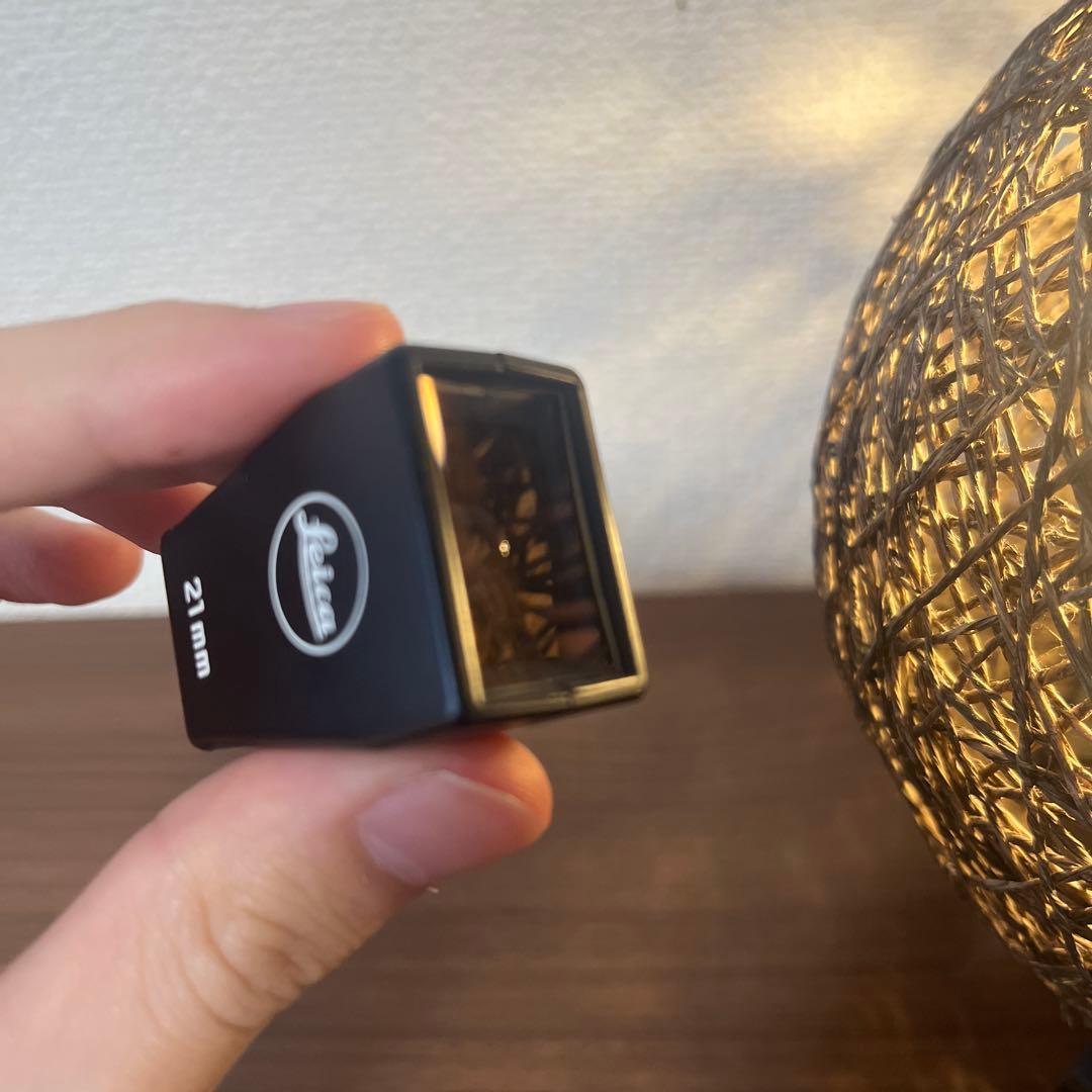 Leica 21mm ファインダー