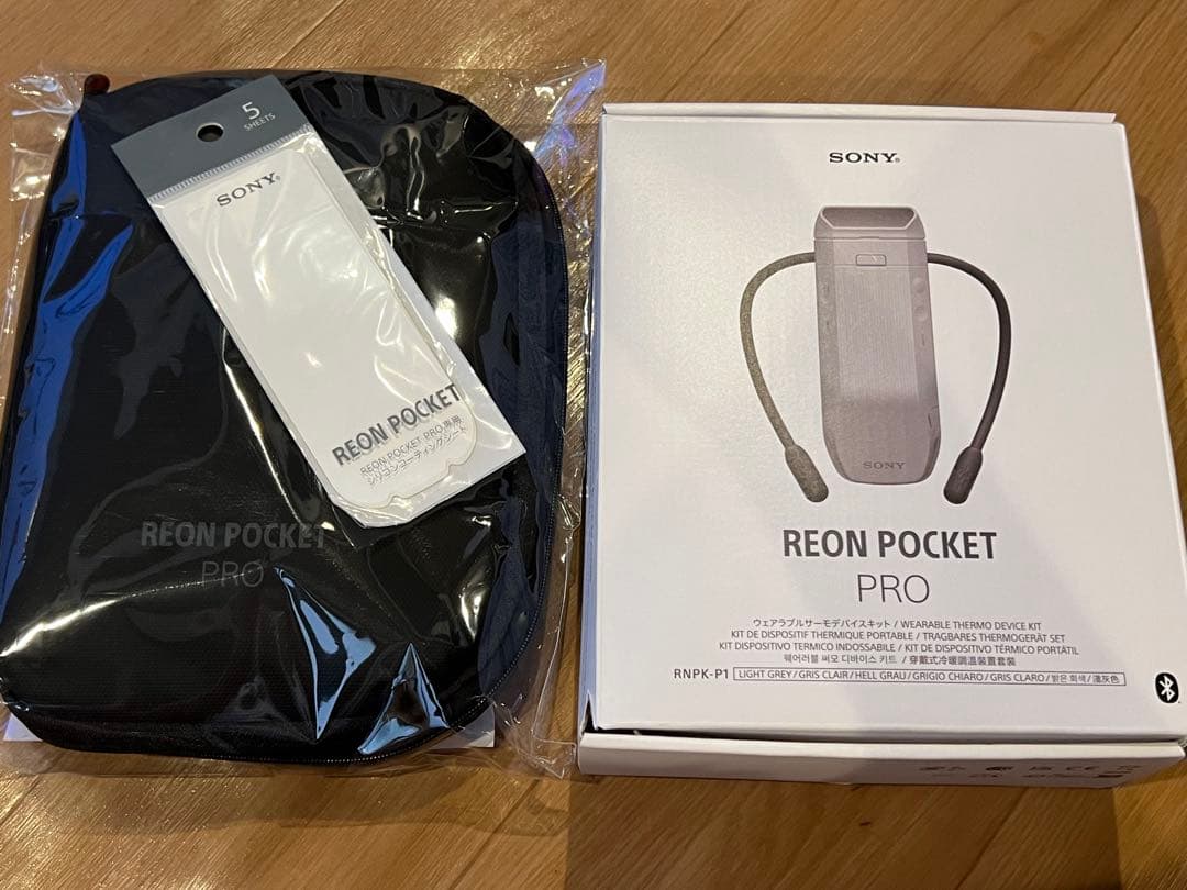SONY REON POCKET PRO＋純正ポーチ＋純正シート(未使用)