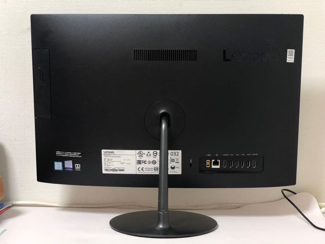 Windowsデスクトップ Lenovo AIO 520-24ICB i5 8400T 12GB Win11