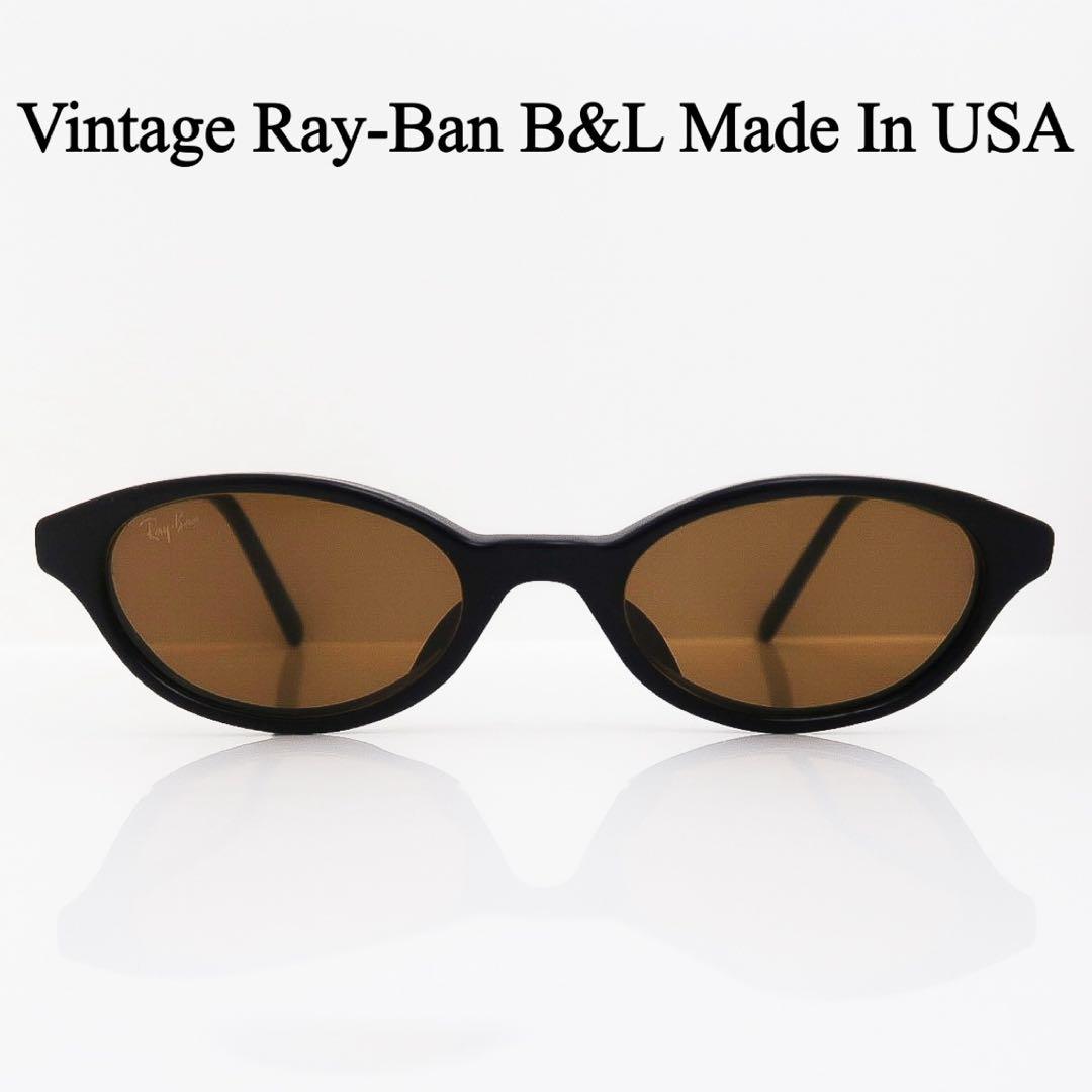 極希少 ボシュロム社製 USA製 vintage Ray-Ban レイバン 黒
