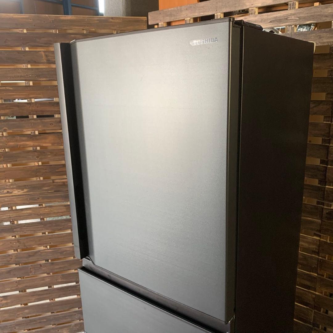 H194\" 東芝 3ドア 326L 冷蔵庫 GR-U33SC 2023年製