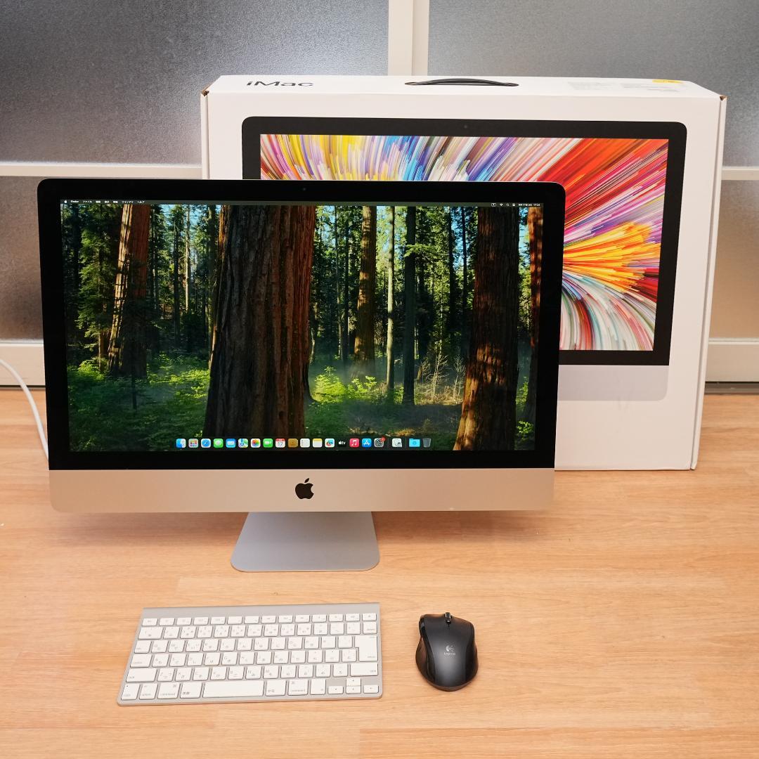 iMac 27インチ2019 6コアCorei5 3.7G/128GB/2TB