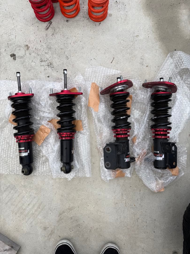 86 BRZ 車高調　BLITZ DAMPER ZZ-R BB