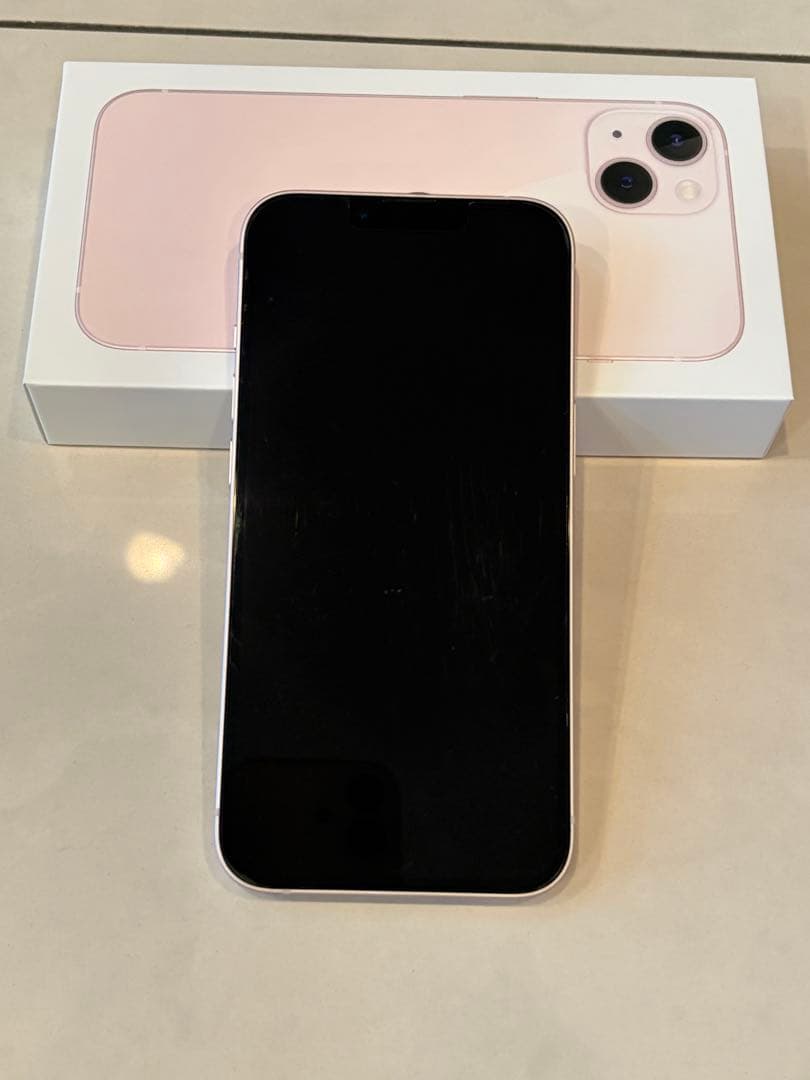 iPhone13 ピンク 128GB SIMフリー バッテリー88% 箱付き