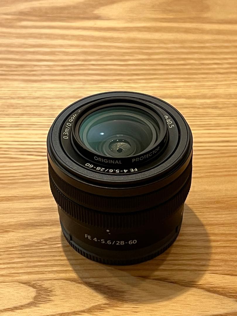 [美品]SONY FE 28-60mm F4-5.6 レンズフィルター付