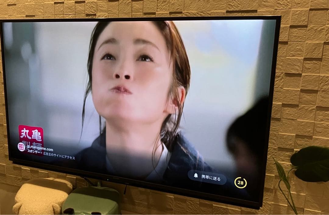 【美品】シャープ　AQUOS　55インチ　2022年製　スマートTV　使用僅か