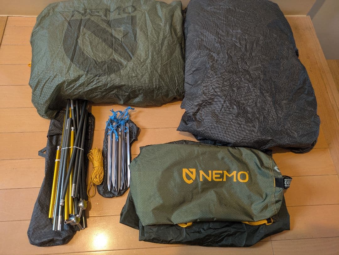 最終値引【使用1回美品】NEMODragonflyBikepack OSMO1P