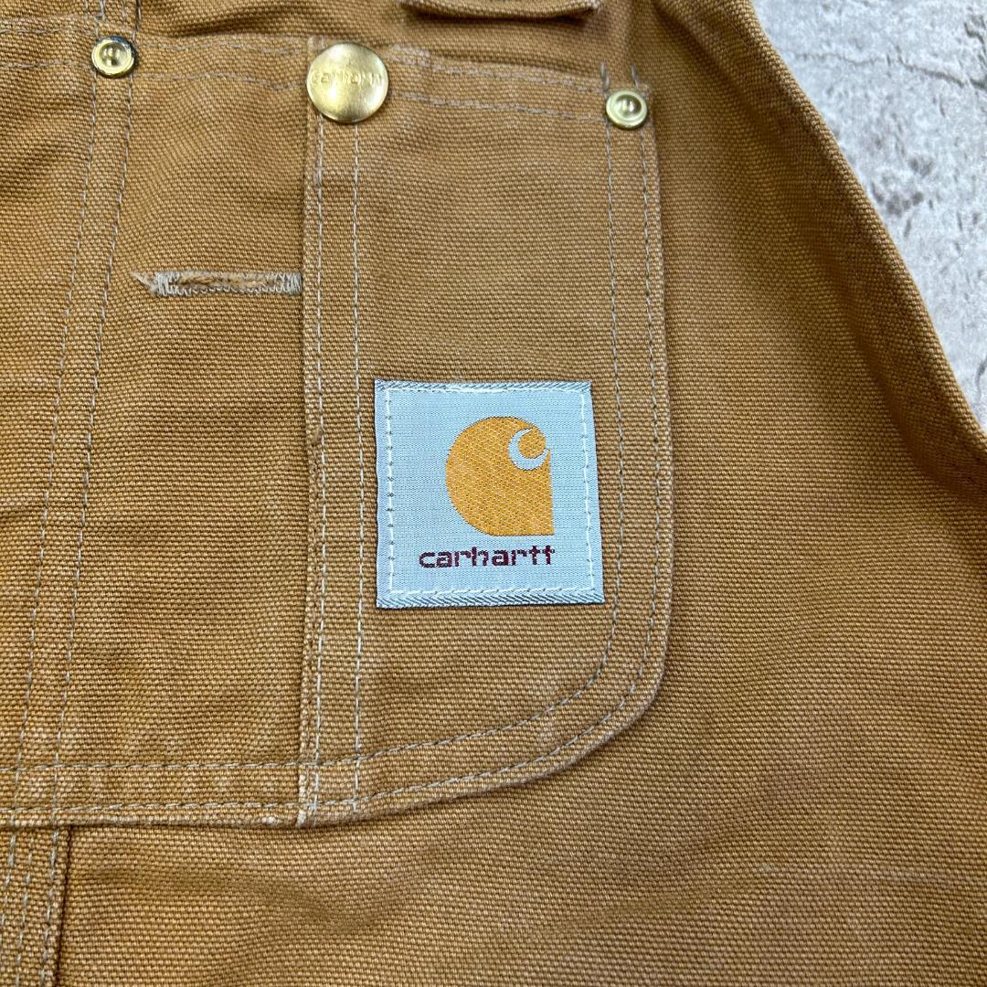 e*u様 USA製　カーハート　ダブルニー　オーバーオール　古着　ライトブラウン