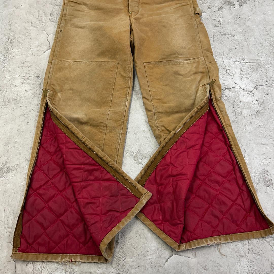 e*u様 USA製　カーハート　ダブルニー　オーバーオール　古着　ライトブラウン