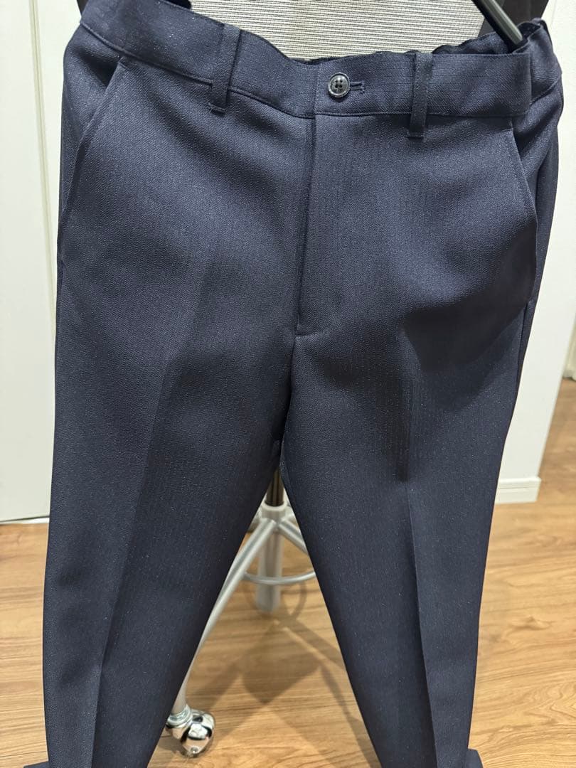 ネイビー ブレザー スーツ