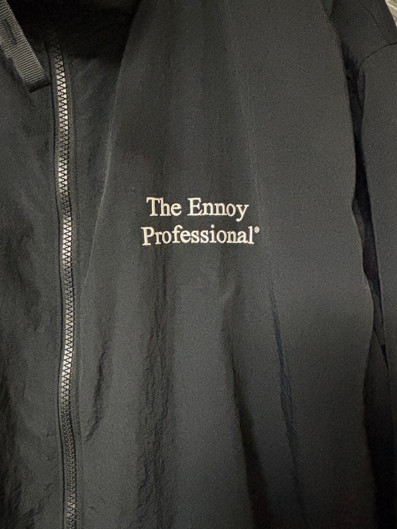 【ennoy/エンノイ】シャカシャカ 2024 セットアップ ブラック×ホワイト