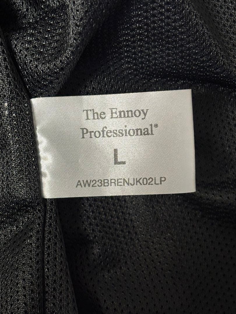 【ennoy/エンノイ】シャカシャカ 2024 セットアップ ブラック×ホワイト